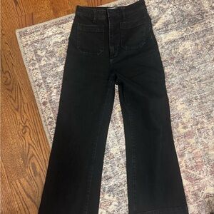 ROLLA'S Black Flare & Wide Leg Jeans Size 26